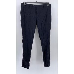 SAND COPENHAGEN Men's Navy Slim-Leg Wool Pants SZ 58